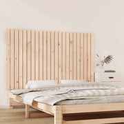 Testiera da Parete 147x3x90 cm in Legno Massello di Pino 824893