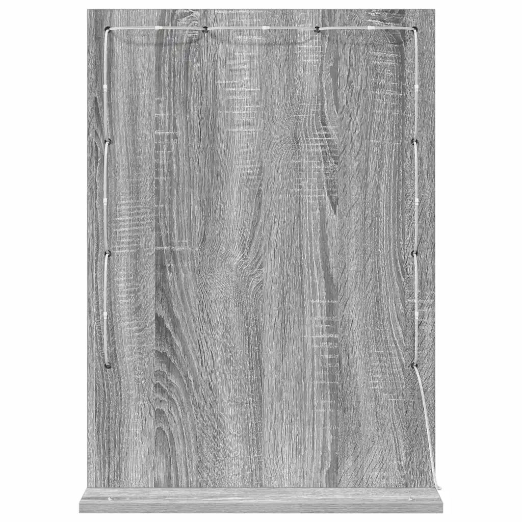 Specchio da Vanit¨¤-Specchio da Trucco Grigio Sonoma 70 x 50 x 18 cm