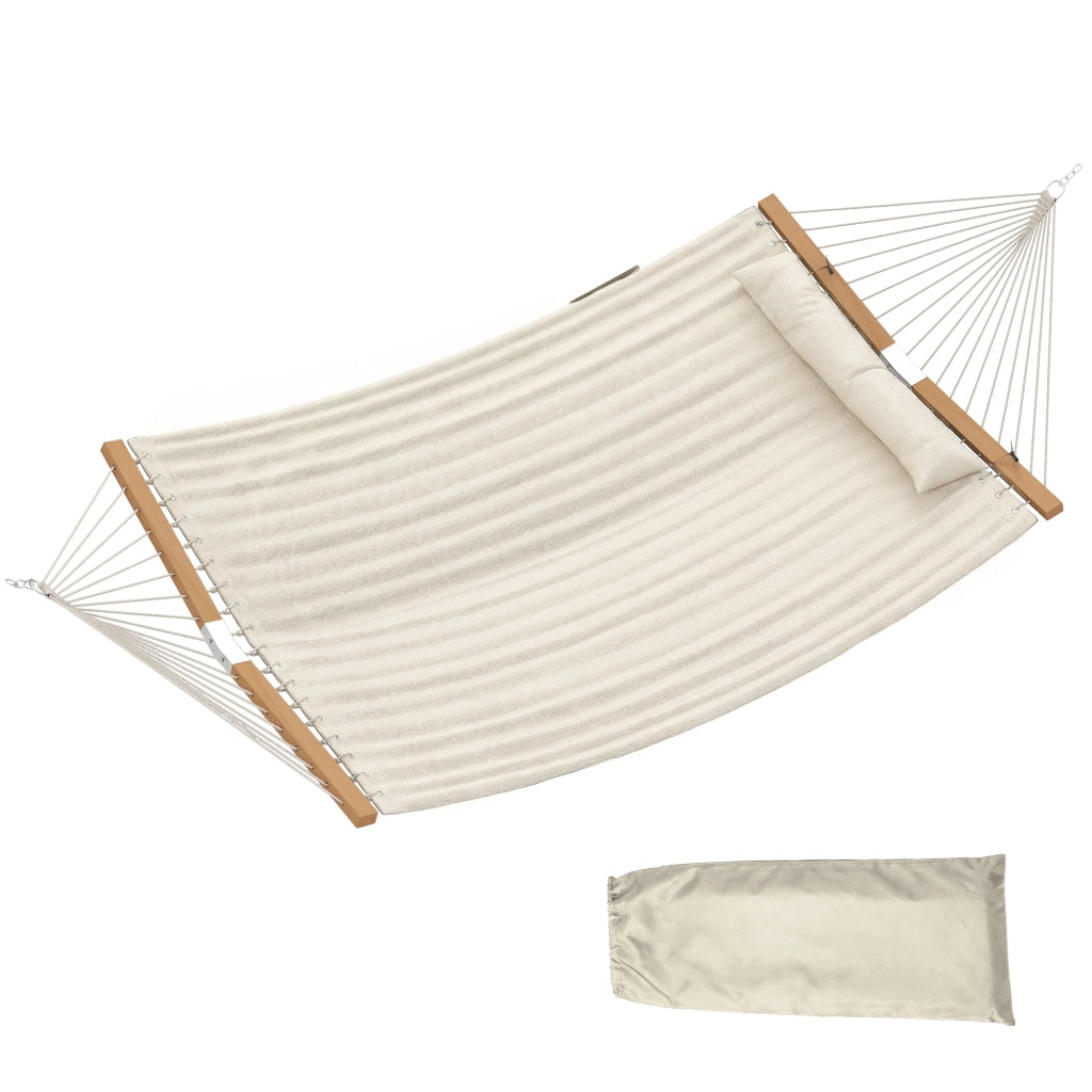 Amaca da giardino con testiera e tascone ¨C zephmum ¨C 200x140cm