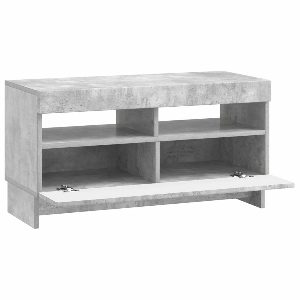 Mobile TV LED Grigio Cemento Legno ingegnerizzato 896118