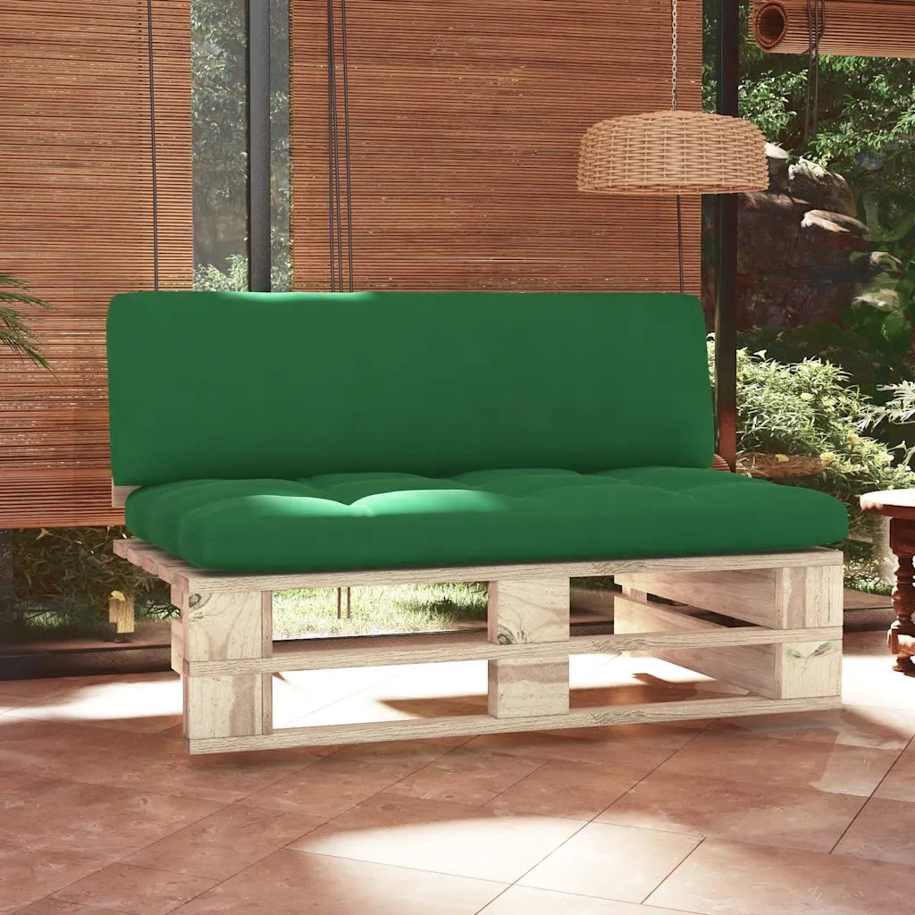 Divano componibile-Divano Centrale Giardino su Pallet in Legno di Pino Impregnato 278244