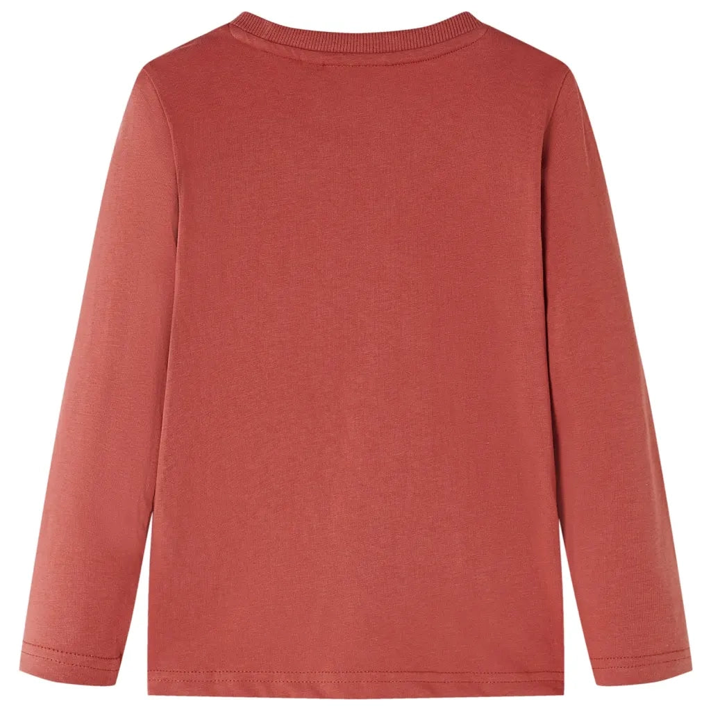 Maglietta per Bambini Maniche Lunghe Henné 128 12652