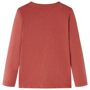 Maglietta per Bambini Maniche Lunghe Henné 128 12652