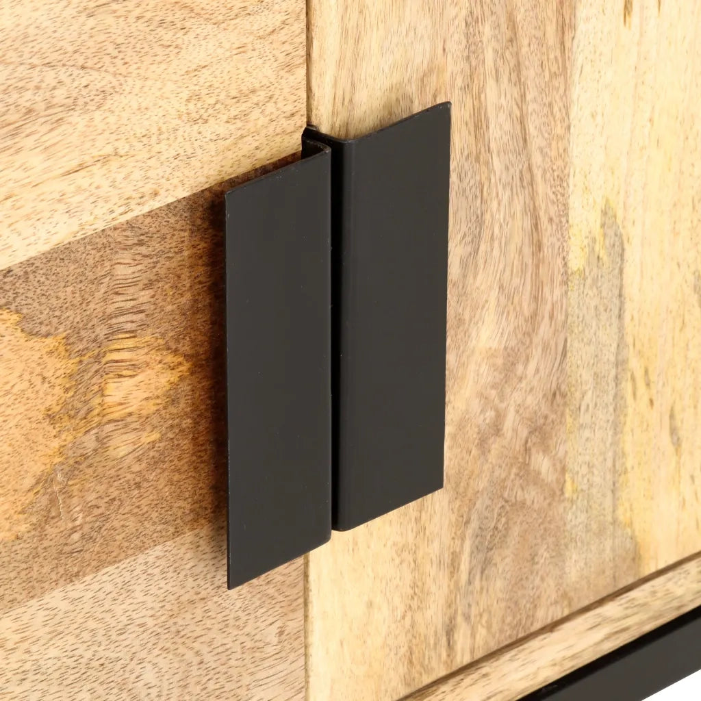 Tavolino da Salotto 90x55x40 cm in Legno Massello di Mango 285869