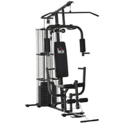 Stazione Fitness Multifunzione con Pesi ¨C Zephmum ¨C Nero 45 kg