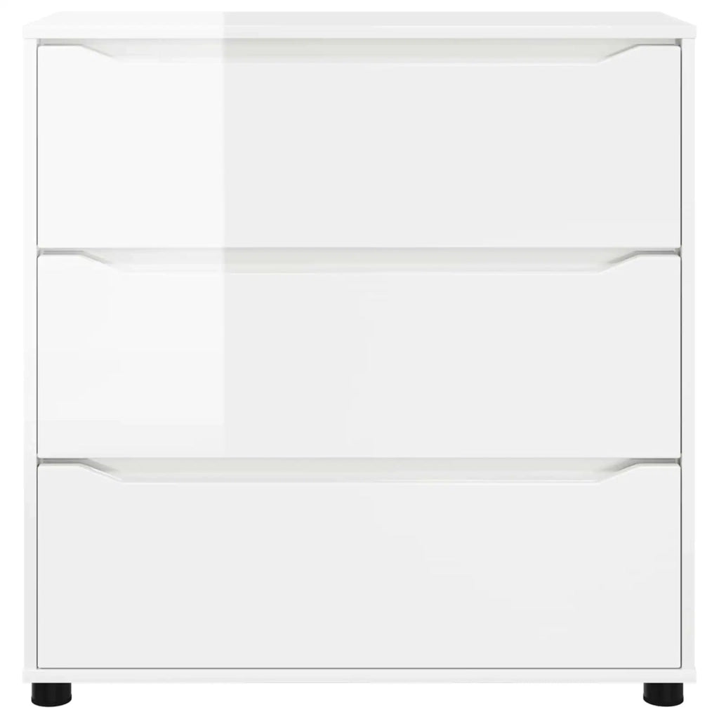 Armadio Bianco Lucido 80 x 31 x 81 cm Legno multistrato 888851