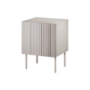 Russi, Comodino Cassetti, 59x42x44.5h cm Beige