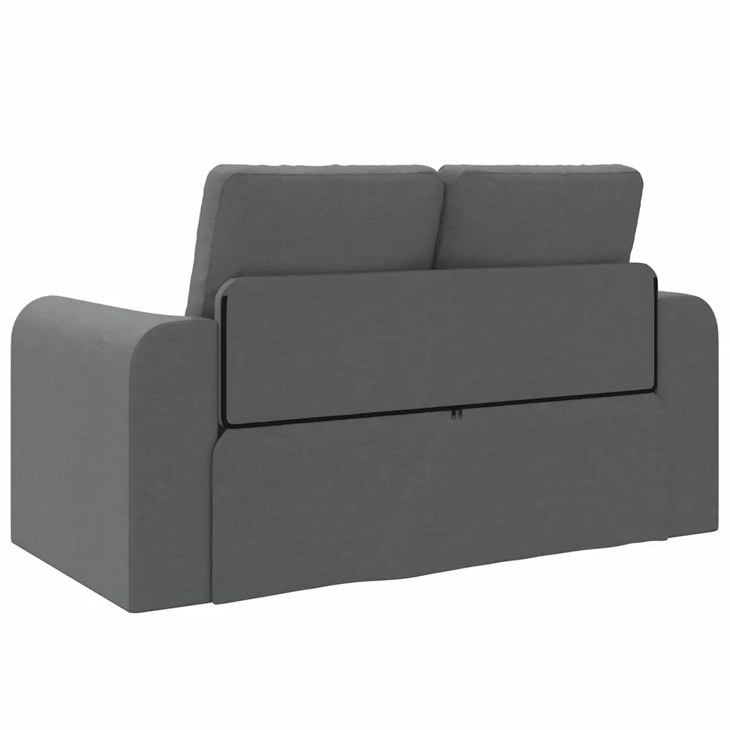 Divano letto-Sofa Letto-Daybed Grigio scuro 148 x 71 x 83 cm Tessuto