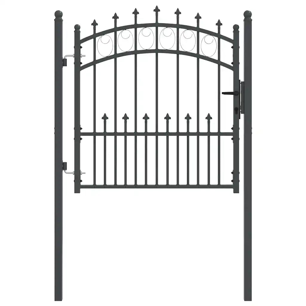 Cancello della recinzione con punte EMMEN 100 x 100 cm CFW9914134