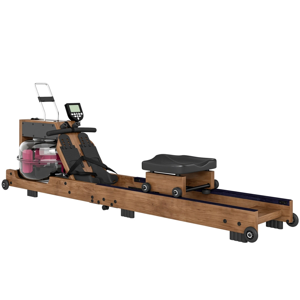 Vogatore per Casa ¨C Zephmum ¨C Legno di Gomma Pieghevole Bluetooth APP Doppia Guida LCD 158 kg