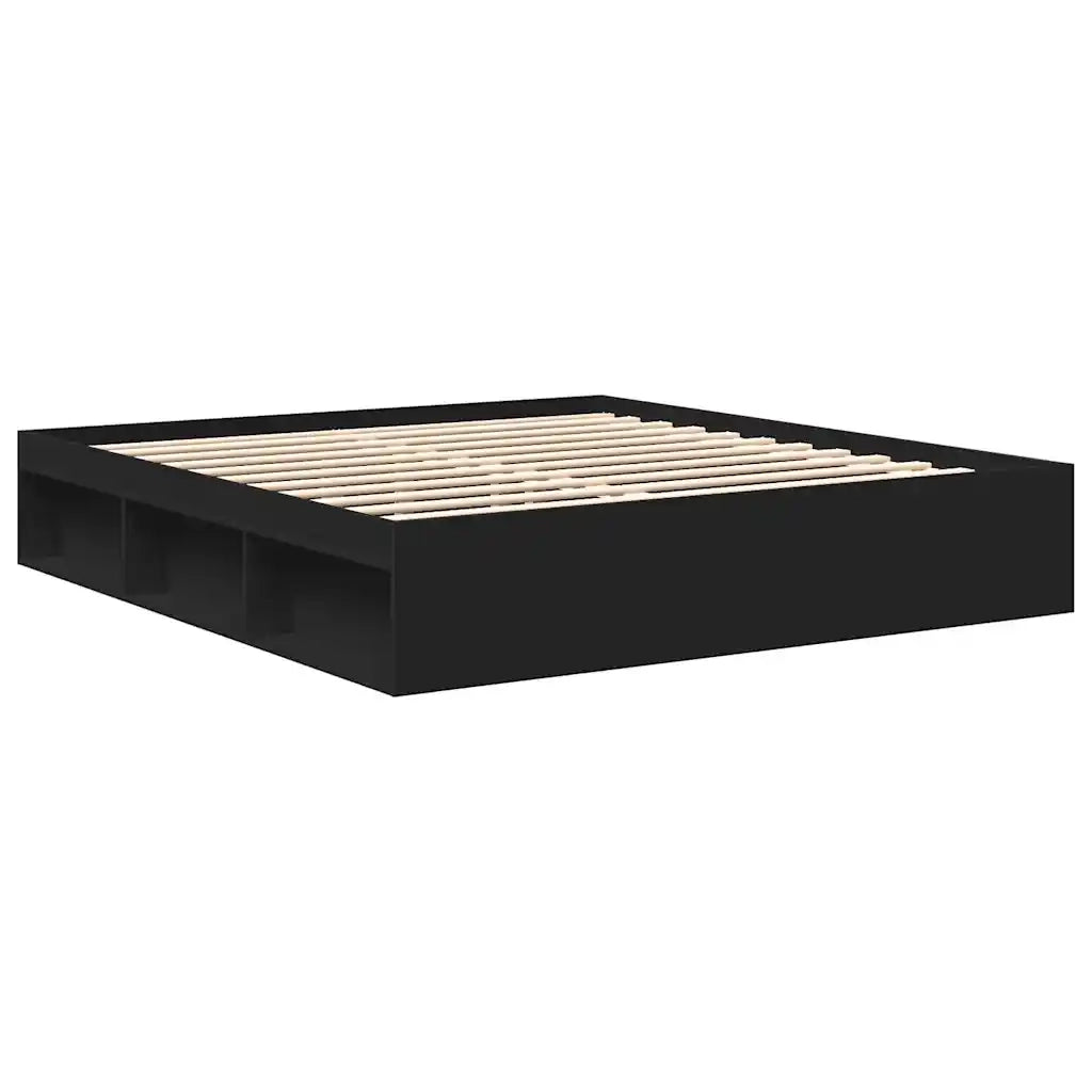 Giroletto Nero 180x200 cm Super King