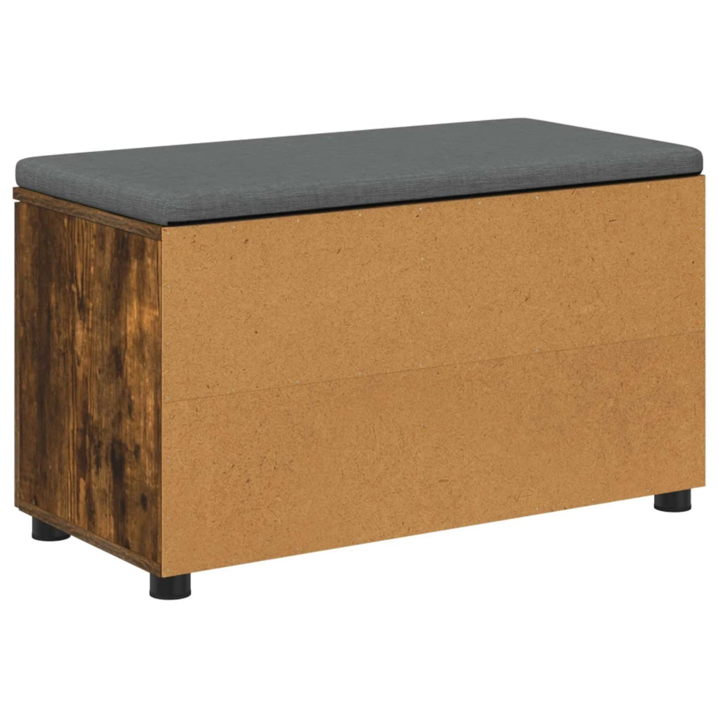 Panca per ingresso con porta Quercia Affumicata 80 x 38 x 46 cm 891508