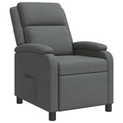 Poltrona reclinabile Grigio Scuro Tessuto 42034850