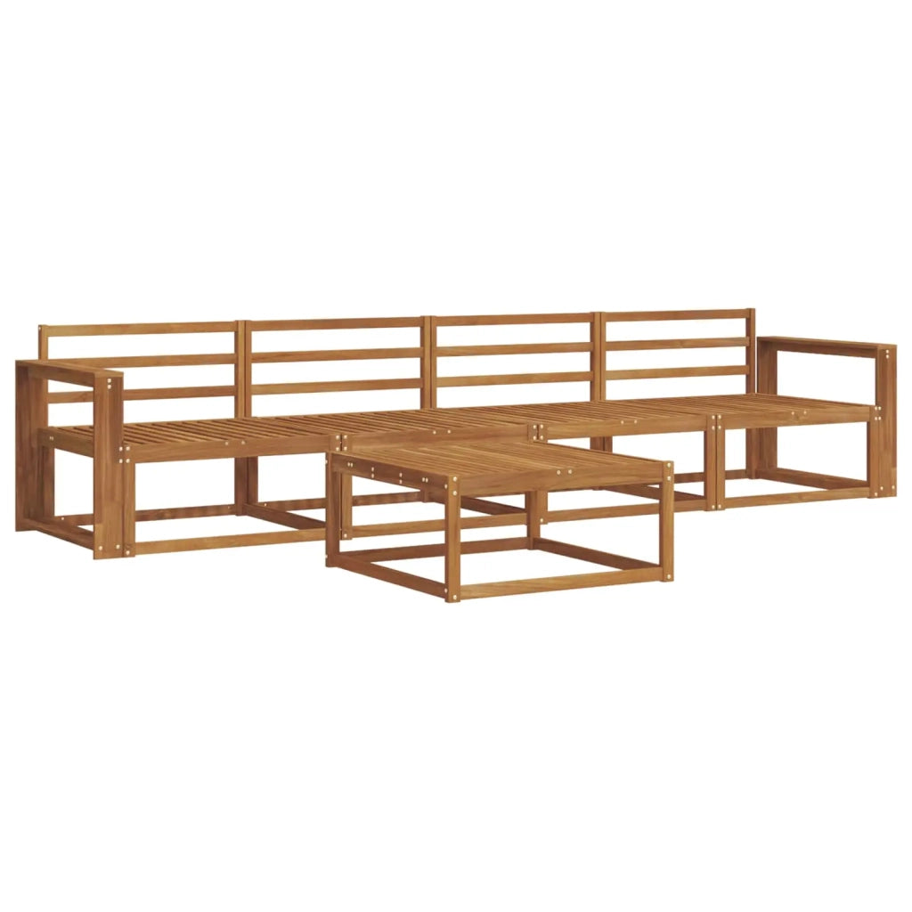 Set di divani da esterno 5 pcs Naturale 3367162