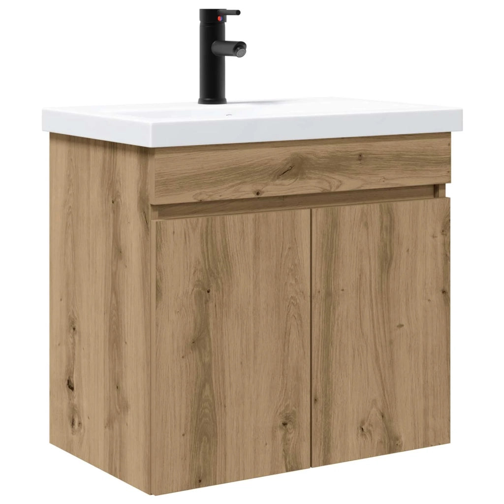 Mobile bagno con rubinetto Rovere Artigianale 61 x 40 x 74,5 cm