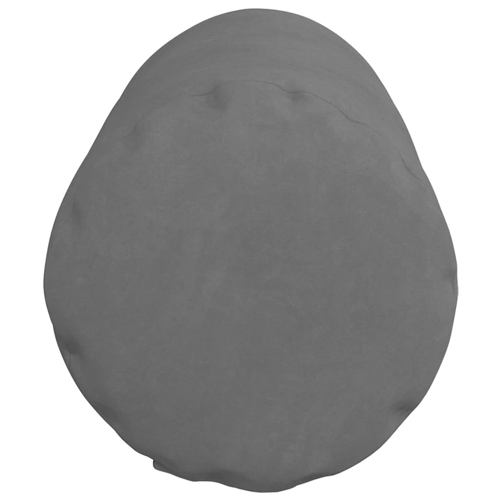 Cuscini a rullo 2 pz | Cuscini per sedie Grigio scuro ? 25 x 70 cm