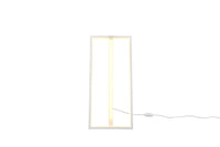 Lampada tavolo da Interno a led in Metallo Bianco Opaco