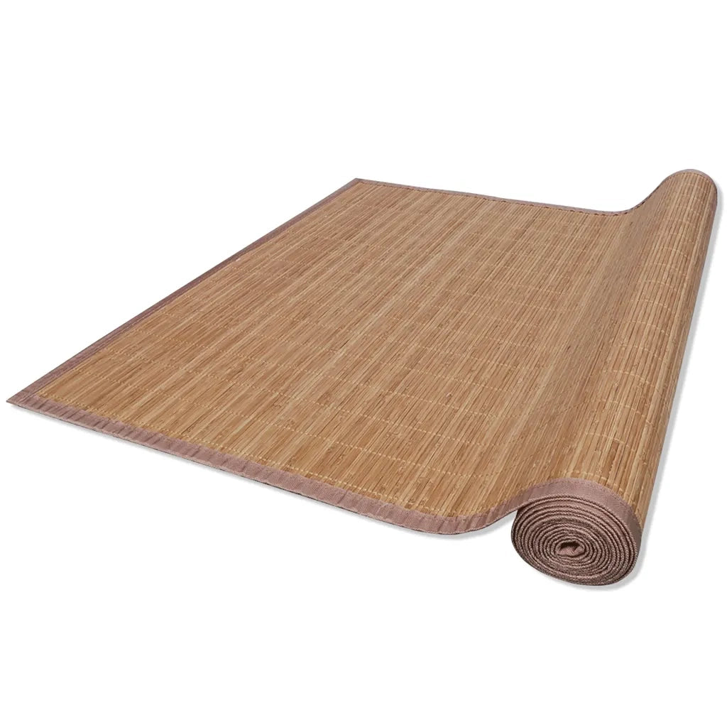 Tappeto Rettangolare in BambÃ¹ Marrone 80 x 300 cmcod mxl 81738