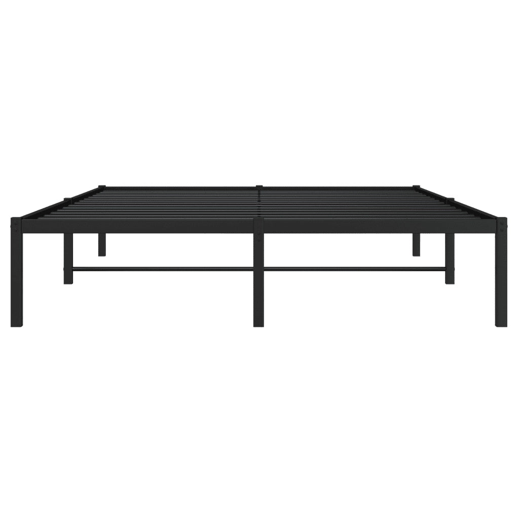 Giroletto in Metallo Nero 140x200 cm 373656