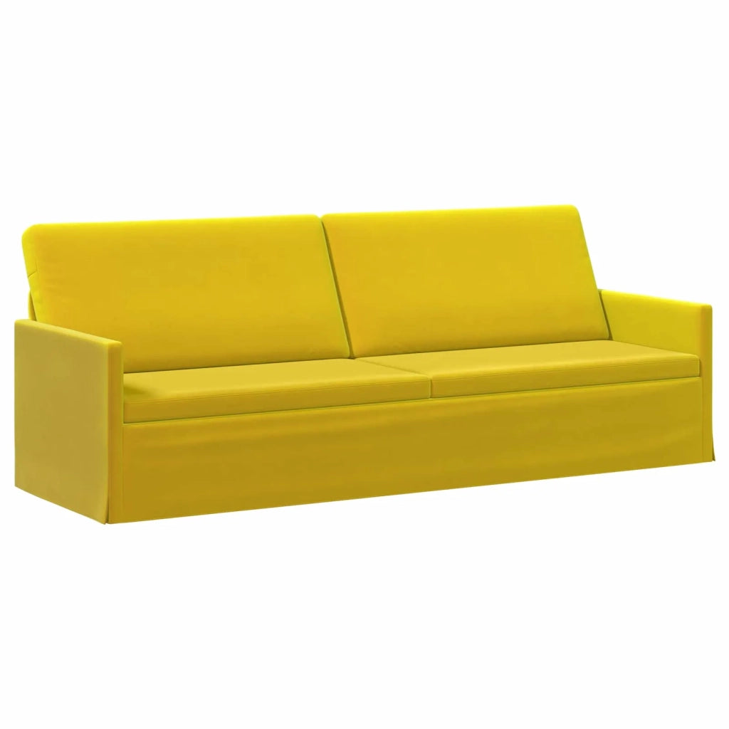 Set di divani 2 pcs Giallo Velluto (V) 3433236