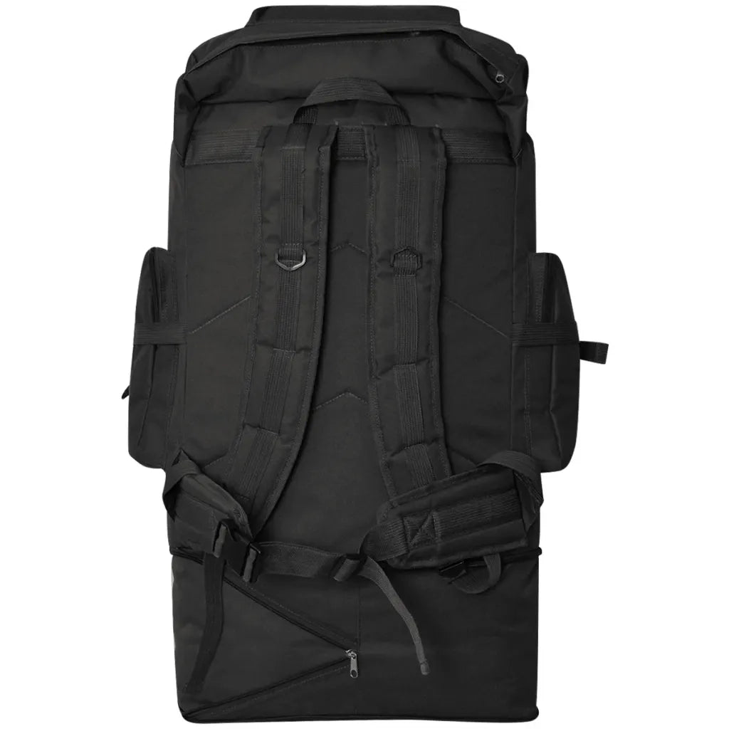 Zaino Stile Militare XXL 100 L Nero 91097