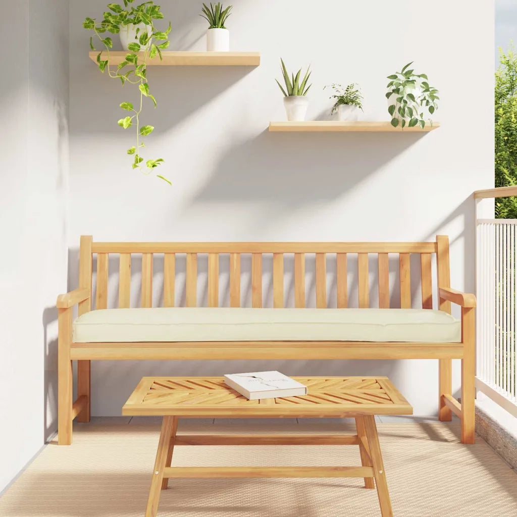 Set di Cuscini per Pallet 2 pcs Crema 200 x 40 x 8 cm 42001730