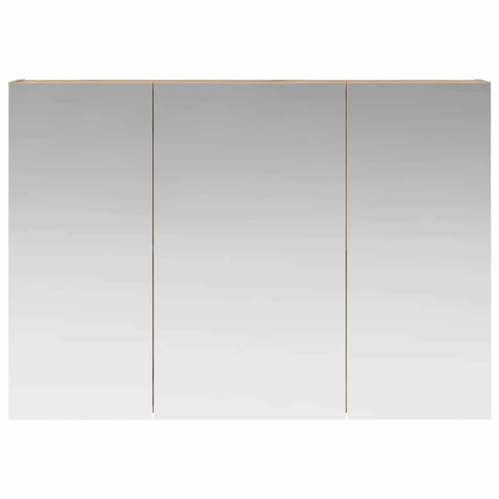 Mobiletto per specchio da bagno con porta Rovere Artigianale 889126