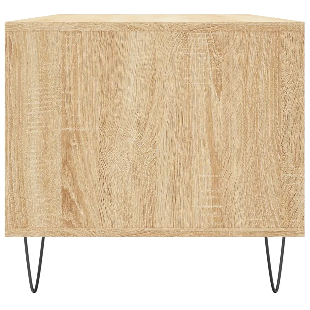 Tavolino da Salotto-Tavolino da soggiorno-Tavolo Rovere Sonoma 90x49x45 cm Legno Multistrato 150477