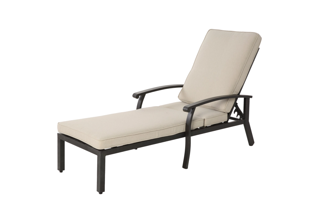 SDRAIO Reclinabile 204 x 58 x 100/30 cm Alluminio Beige 1 pezzo
