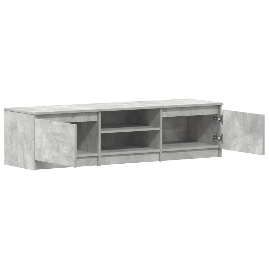 Mobile TV Grigio Cemento 140x40x35,5 cm in Truciolato cod mxl 15453
