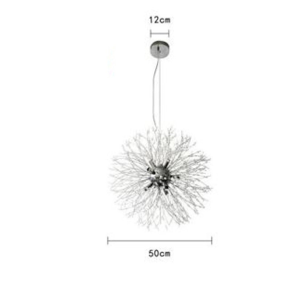 Trade Shop - Lampadario Moderno Plafoniera Fuochi D'artificio Lampada A Sospensione G9 Lp-32 -
