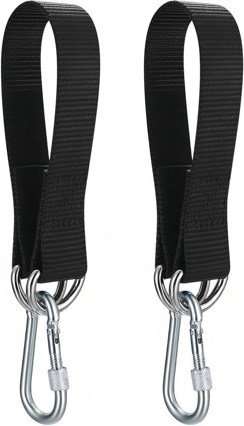 Supporto per lettini - Fissaggio oscillante con cinghie - 2 pezzi