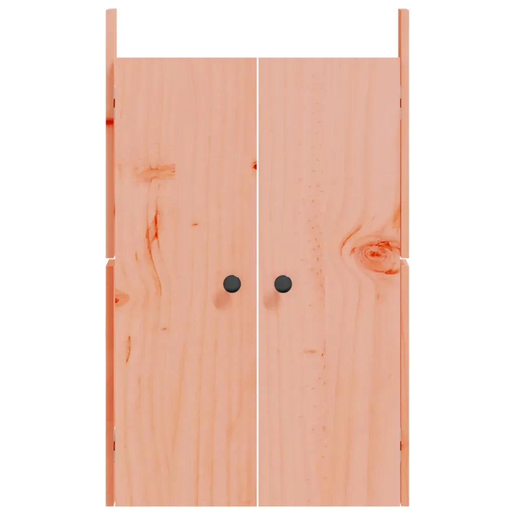 Ante da Cucina da Esterno 2pz-Set di 2 Ante per Cucina da Giardino 50x9x82 cm Legno Massello di Douglas