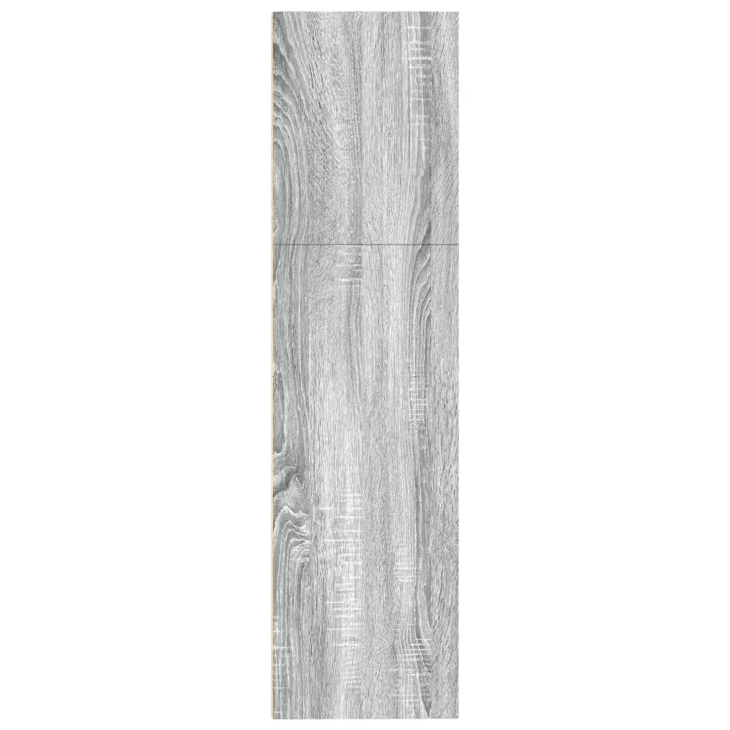 vidaXL Libreria Grigio Sonoma 80x30x114 cm in Legno Multistrato