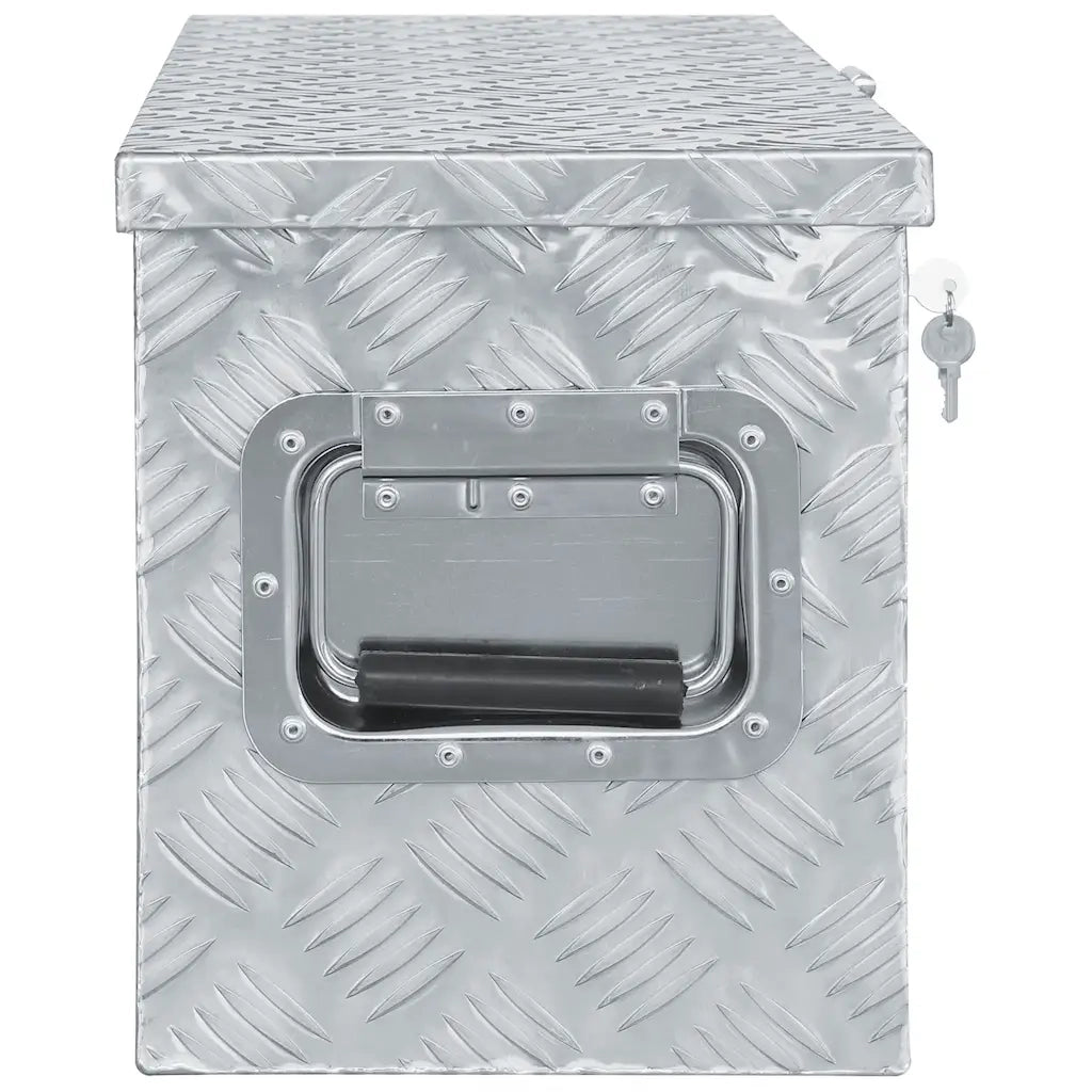 Cassetta in Alluminio 61,5x26,5x30 cm Argento CFW4685969