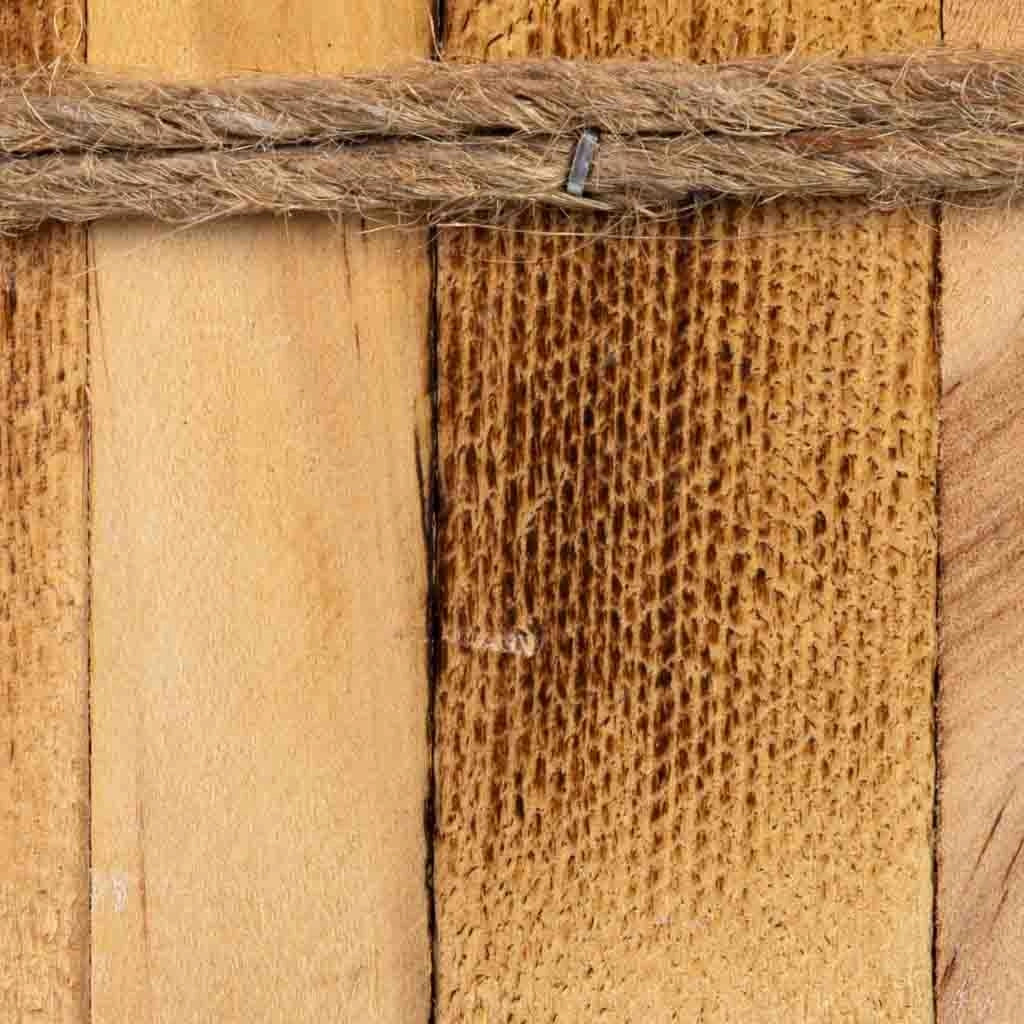 Cesto rettangolare in legno 17x11x9h cm