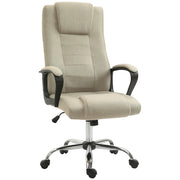 Sedia da ufficio in tessuto ¨C zephmum ¨C beige