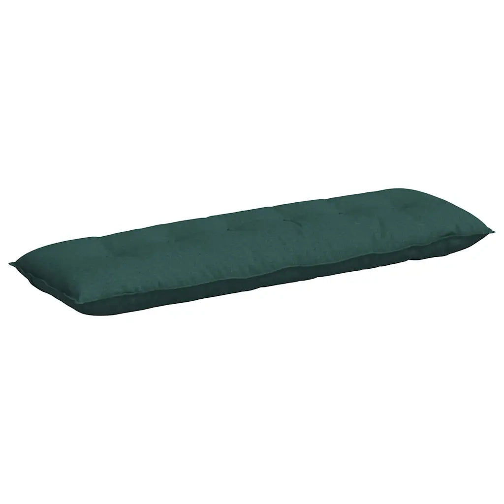 Cuscino per Schiena Verde Scuro 160 x 19 x 50 cm Tessuto
