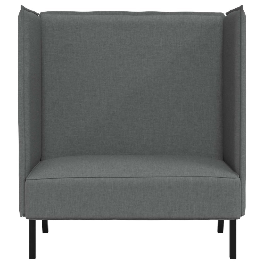 Divano alto 101cm Grigio scuro Tessuto 42010833