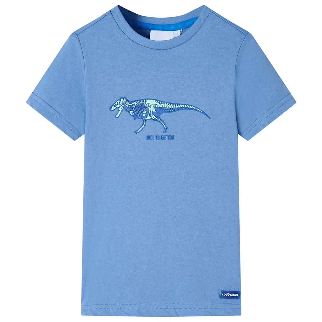 Maglietta per Bambini Medio Blu 140