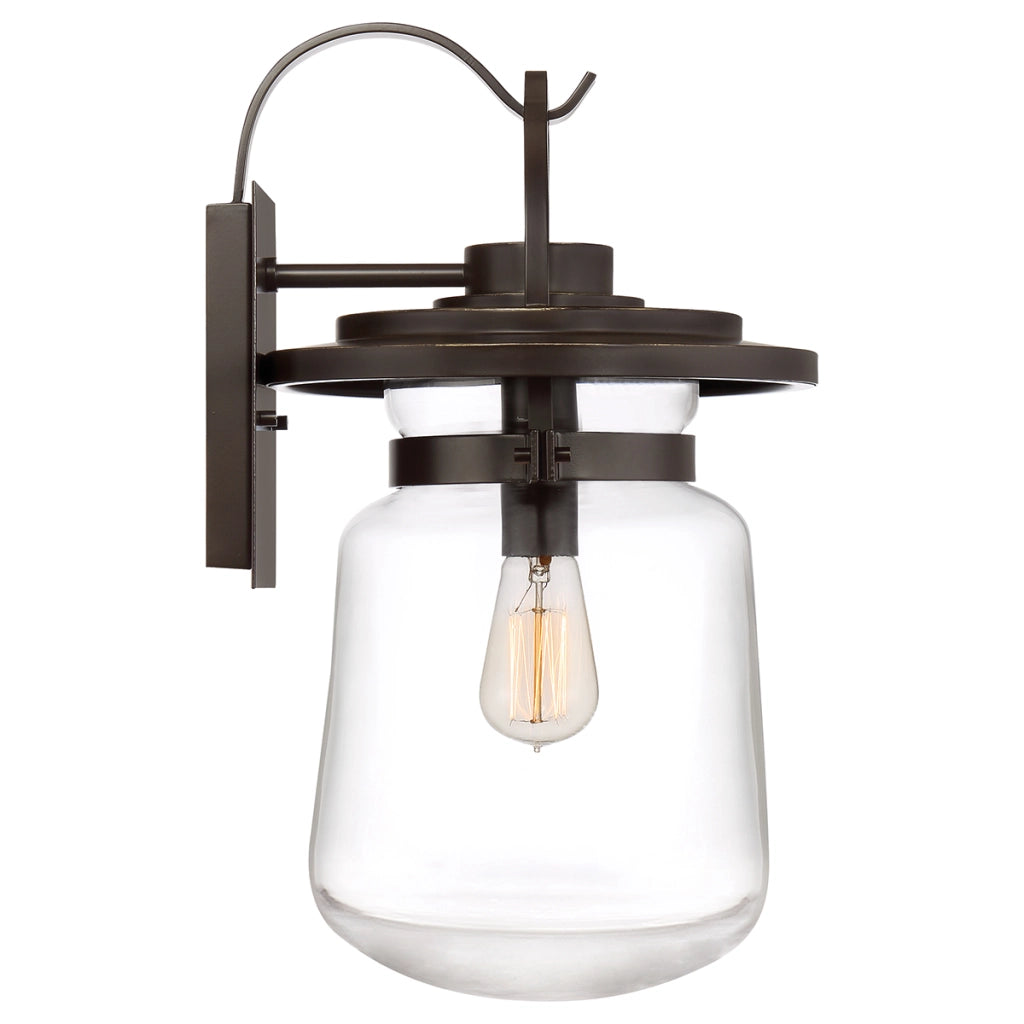 Applique esterno Lasalle bronzo E27 60W IP44 Quintiesse