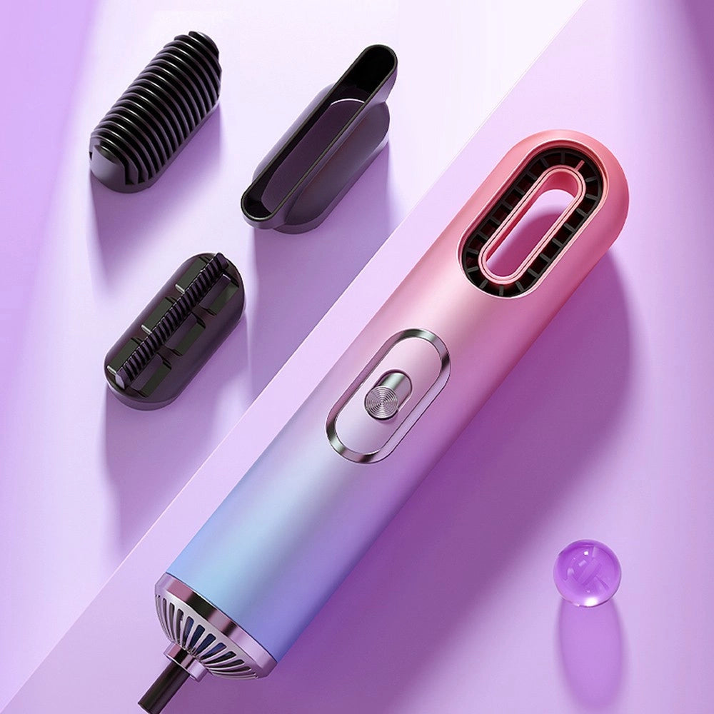 Trade Shop - Asciugacapelli Hair Styler Phono Asciugatura Rapida Portatile Con Accessori -