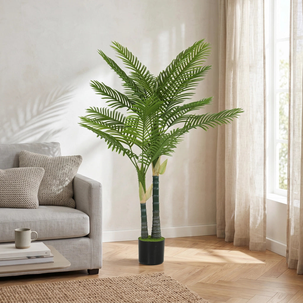 Palma artificiale decorativa in vaso ¨C zephmum ¨C 150cm verde