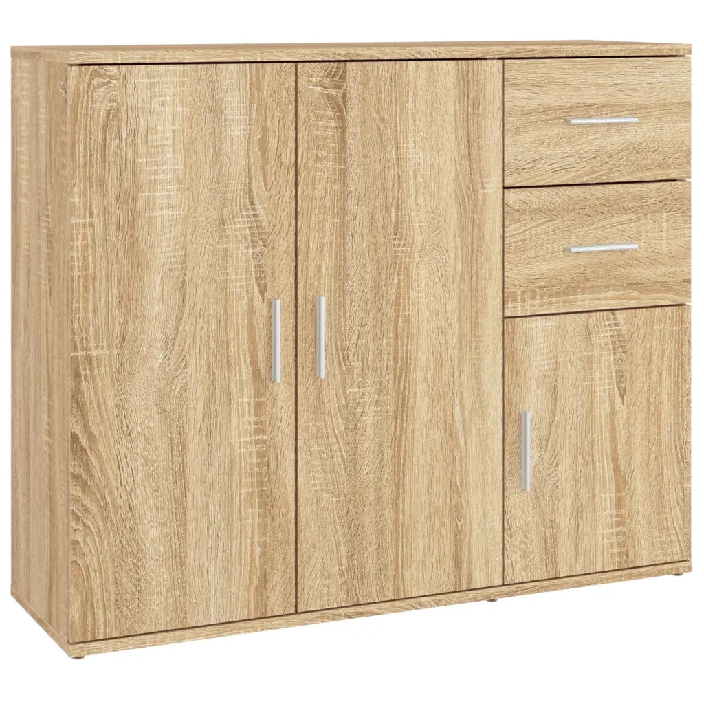 Credenza | Madia | Buffet da pranzo | Armadio da pranzo Rovere Sonoma 91x29,5x75 cm Legno ingegnerizzato