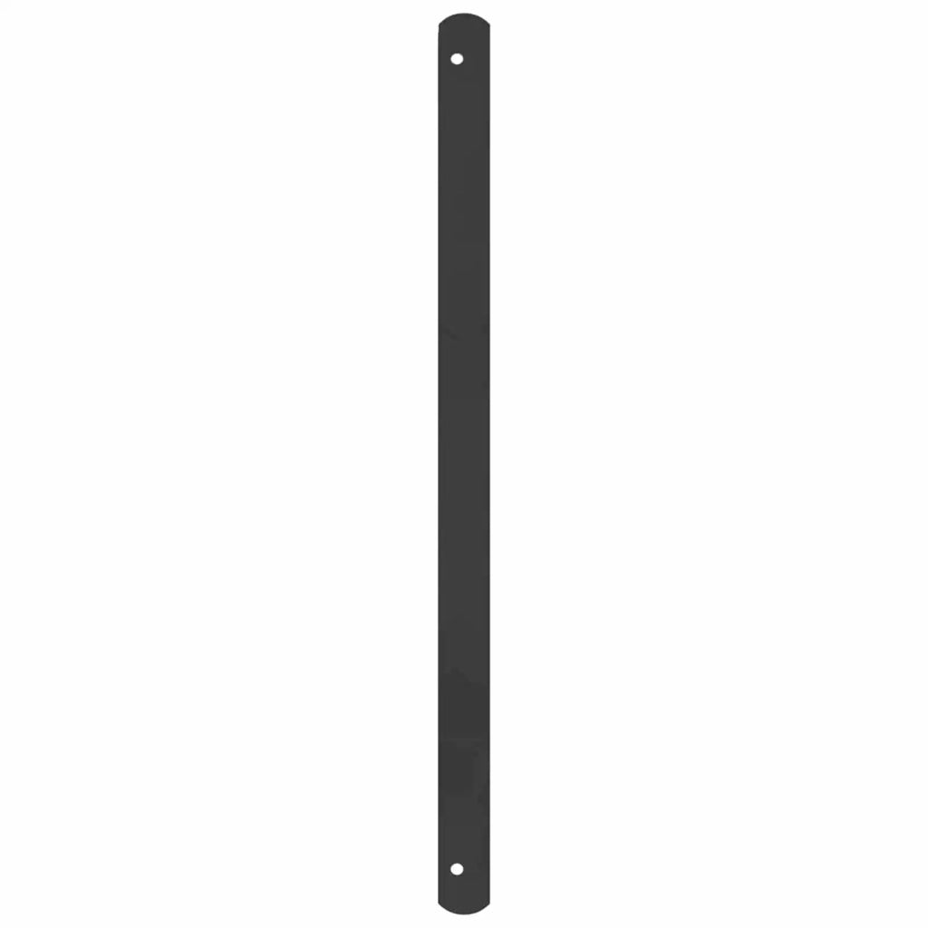 Griglia Finestra 115 x 60 cm Acciaio verniciato a polvere Nero