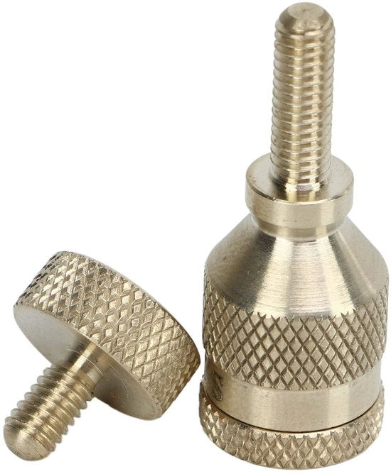 Saxofono Schroef 2PEZzi - Schroef Metallica - Compatibile con Treble/Soprano/Tenore - Resistenente allo Sfregamento - Cassetta di Riposo - Installazione Facile - Schroef Saxofono