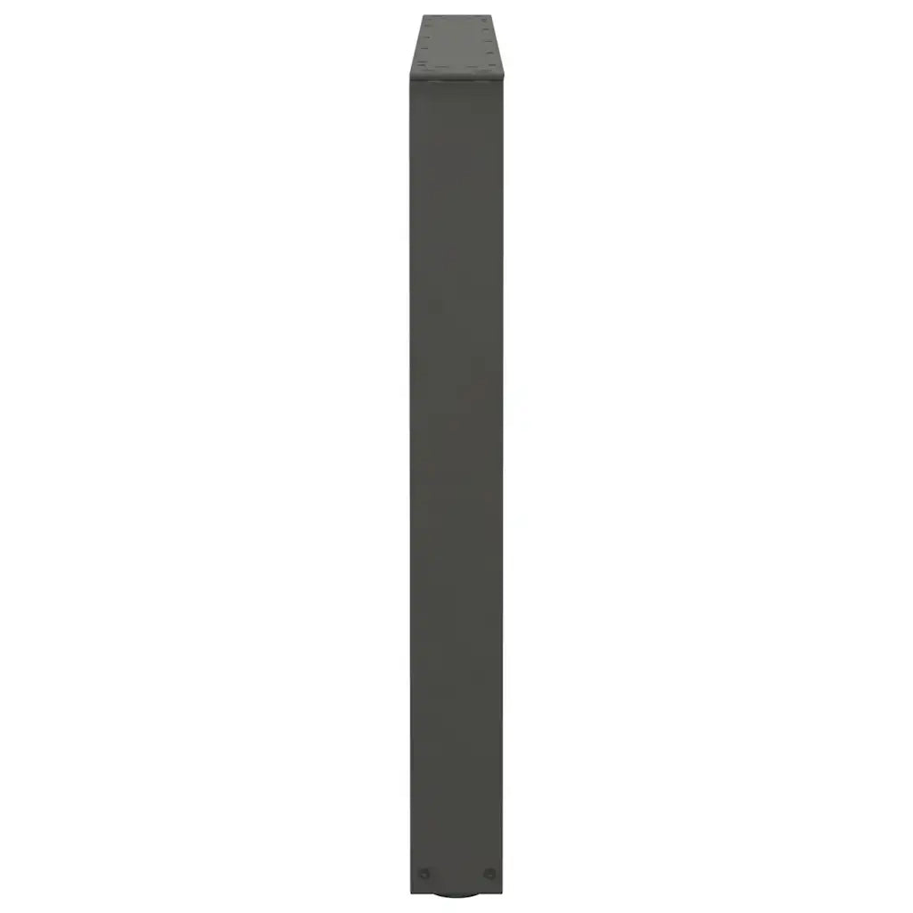 Gambe per tavolo da pranzo a forma di V 3 pz Antracite 100x(72-73,3) cm Acciaio 4012674