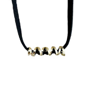 Collana girocollo corta da donna, ideale per la clavicola.