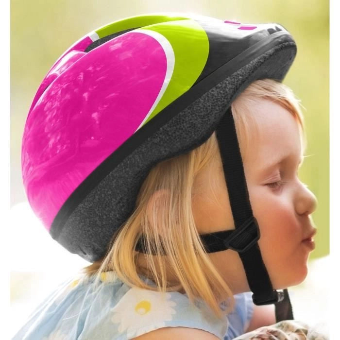 COMBO ROSA (casco + ginocchiere e gomitiere) CONTROLLO SKIDS