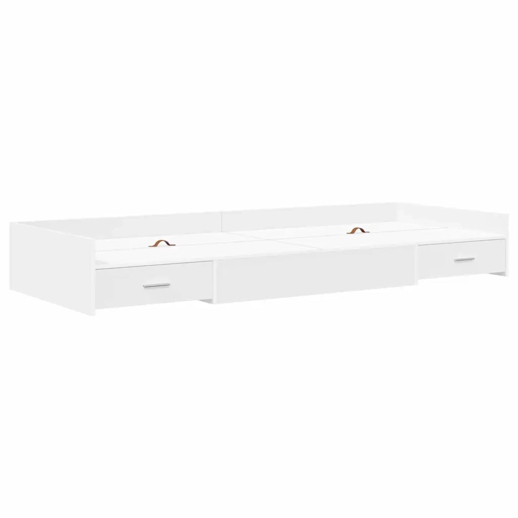 Struttura del letto Bianco 98.5 x 200 cm Legno multistrato 3335221